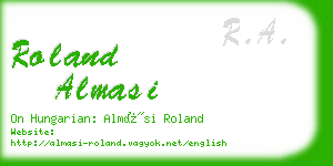 roland almasi business card